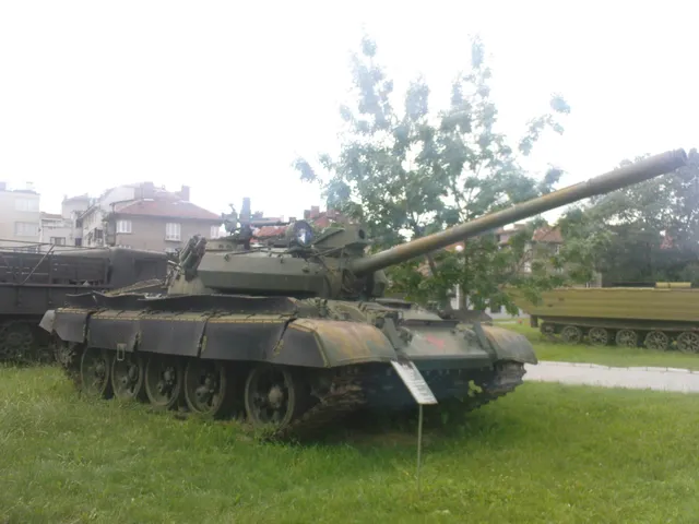 T-55AM-2, Upgraded T-55 main battle tank, Tanks - view 1
