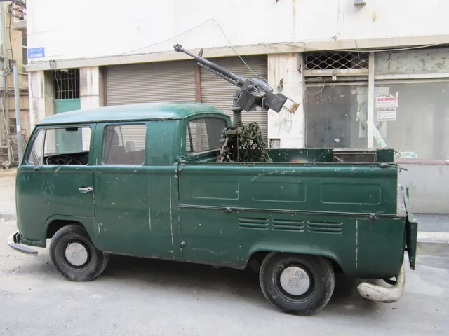 Technical, Improvised armed pickup truck, Armored Vehicles - view 2