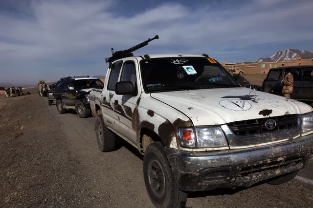 Technical, Improvised armed pickup truck, Armored Vehicles - view 1