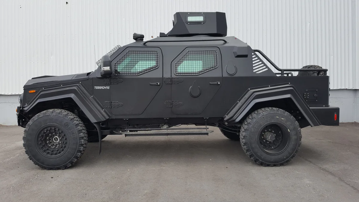 Terradyne Gurkha, 4x4 tactical armored vehicle family, Armored Vehicles