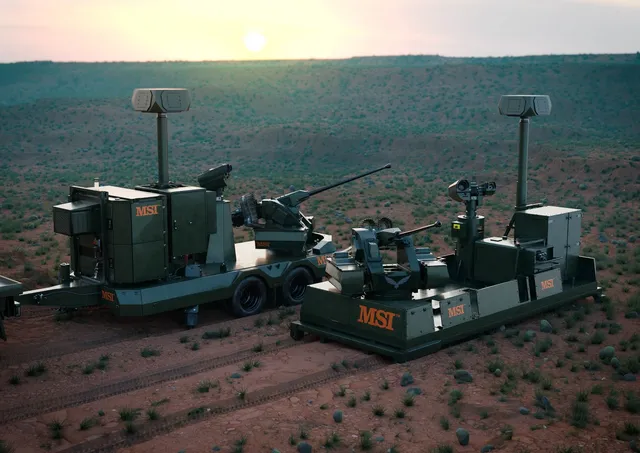 Terrahawk Paladin, Very short-range counter-UAS air defense system, Air Defense - view 1