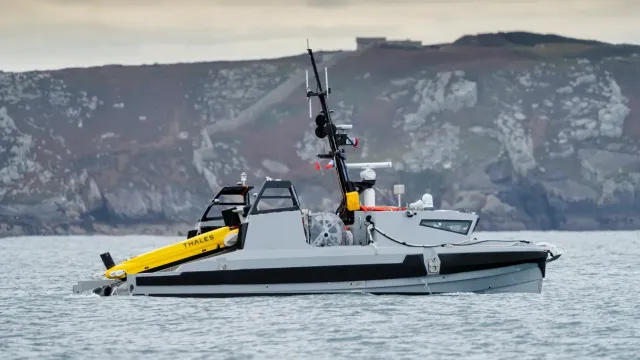 Thales MCM USV, Mine countermeasures uncrewed surface vessel, Naval Systems - view 2