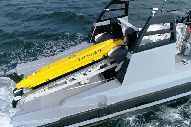 Thales MCM USV, Mine countermeasures uncrewed surface vessel, Naval Systems - view 1