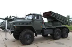 Tornado-G, 122 mm multiple launch rocket system, Artillery