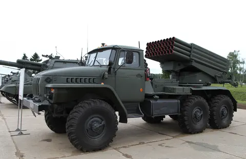 Tornado-G, 122 mm multiple launch rocket system, Artillery