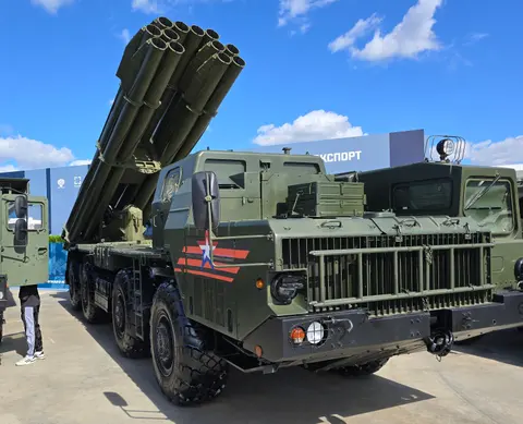 Tornado-S, 300 mm multiple launch rocket system, Artillery