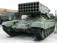 TOS-1A Solntsepyok, 220 mm thermobaric multiple rocket launcher, Artillery
