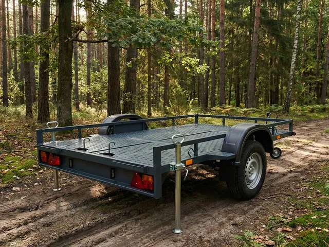 TRAIL H Trailer, Universal logistics trailer for ground robotic systems, Support Equipment - view 1