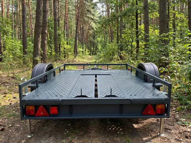 TRAIL H Trailer, Universal logistics trailer for ground robotic systems, Support Equipment - view 3