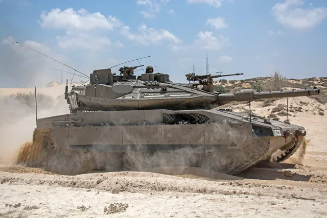 Merkava Mk 4 main battle tank, Main battle tank, Tanks - view 3