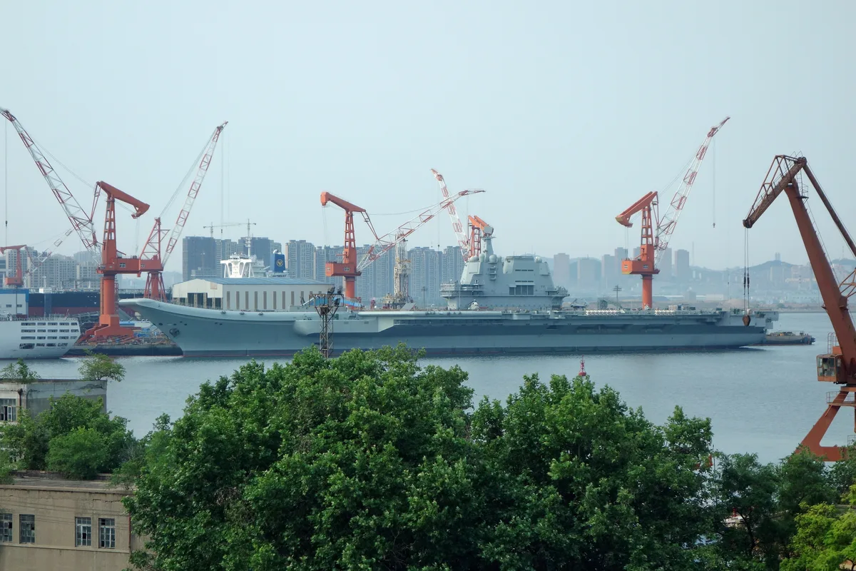 Type 002 Shandong aircraft carrier, Chinese People's Liberation Army Navy ski-jump aircraft carrier, Naval Systems