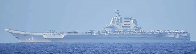 Type 002 Shandong aircraft carrier, Chinese People's Liberation Army Navy ski-jump aircraft carrier, Naval Systems - view 1
