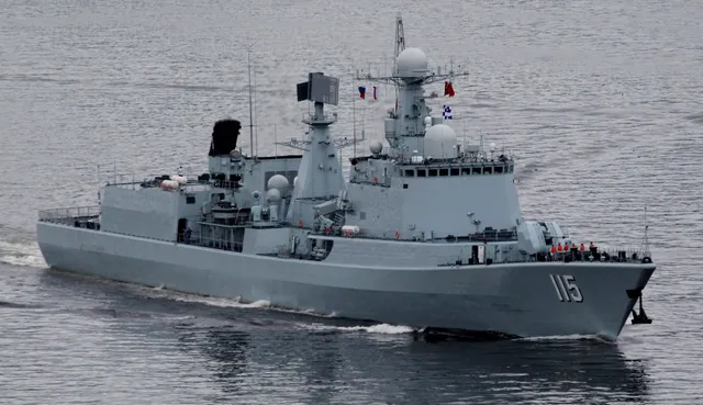 Type 051C / Luzhou-class destroyer, Chinese People's Liberation Army Navy air-defense destroyer class, Naval Systems - view 1