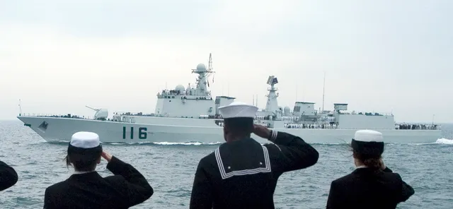 Type 051C / Luzhou-class destroyer, Chinese People's Liberation Army Navy air-defense destroyer class, Naval Systems - view 2