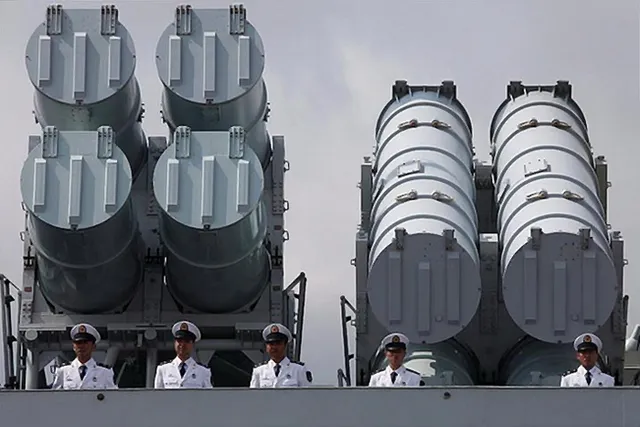 Type 052C / Luyang II-class destroyer, Chinese People's Liberation Army Navy air-defense destroyer class, Naval Systems - view 2