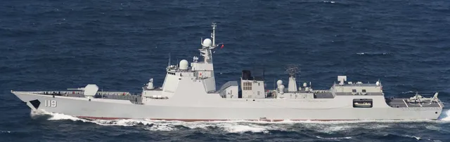 Type 052D / Luyang III-class destroyer, Chinese People's Liberation Army Navy guided-missile destroyer class, Naval Systems - view 1
