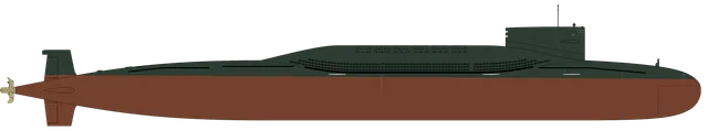 Type 094 / Jin-class ballistic missile submarine, Chinese People's Liberation Army Navy nuclear-powered ballistic missile submarine class, Naval Systems - view 2