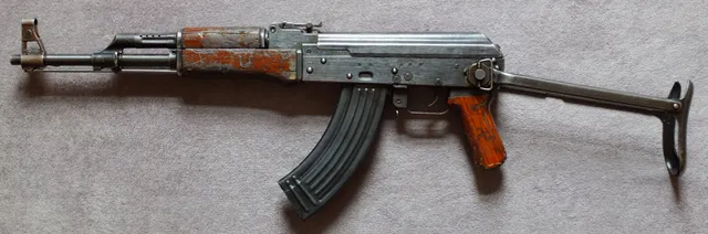 Type 56-1 assault rifle, 7.62x39mm under-folding-stock assault rifle, Infantry Weapons - view 1