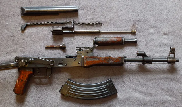 Type 56-1 assault rifle, 7.62x39mm under-folding-stock assault rifle, Infantry Weapons - view 2