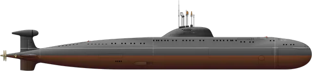 Victor III-class submarine, Nuclear-powered attack submarine, Naval Systems - view 1