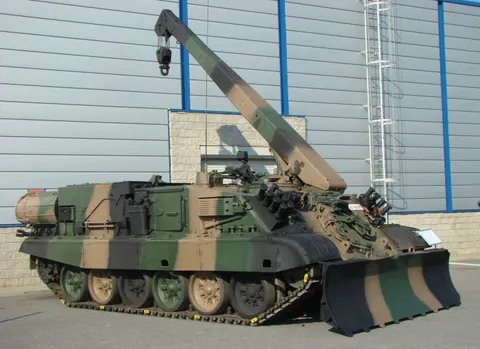 WZT-3, Armored recovery vehicle, Support Equipment