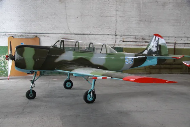 Yak-52, Two-seat primary trainer aircraft adapted for counter-UAV patrols, Aircraft & UAVs - view 1