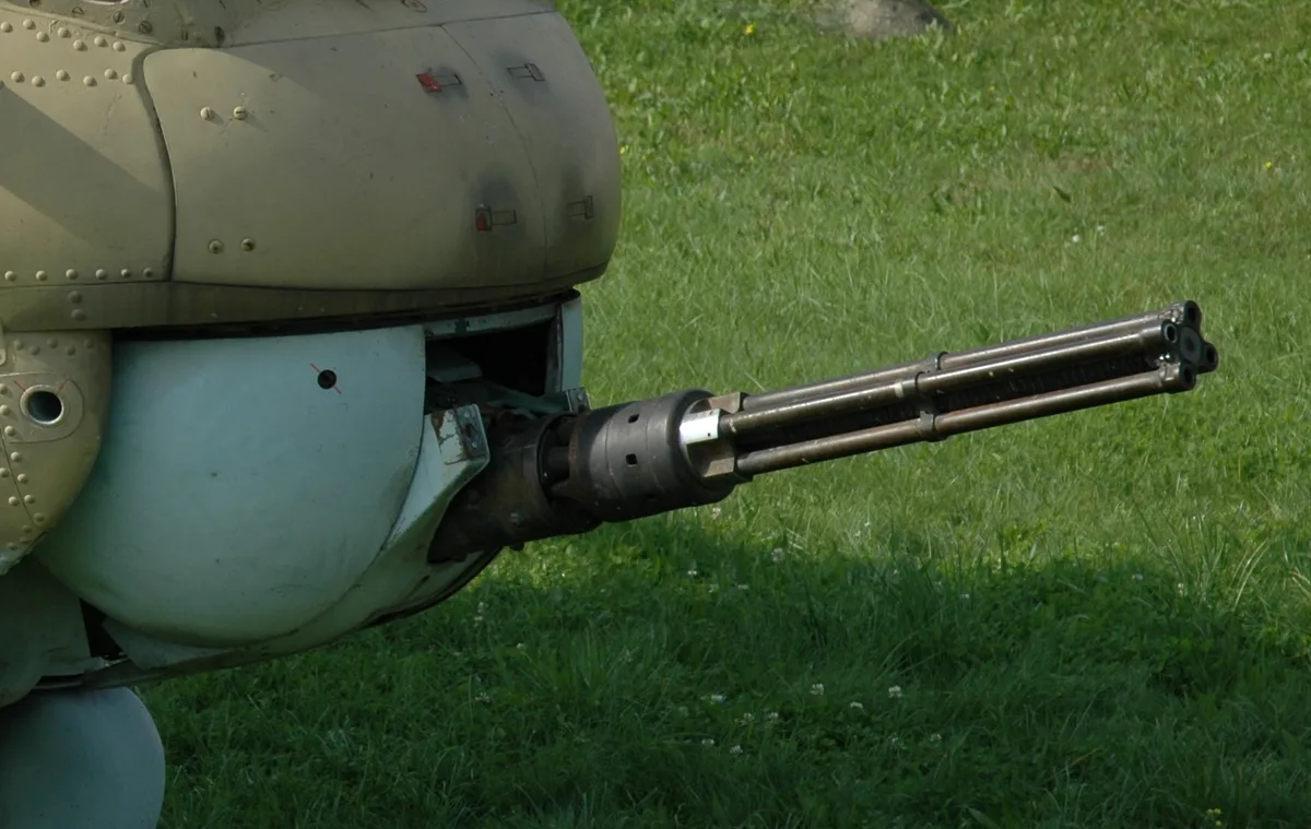 Yak-B 12.7 mm machine gun, Four-barrel 12.7 mm aircraft rotary machine gun, Aircraft & UAVs - 2014 Russia-Ukraine War