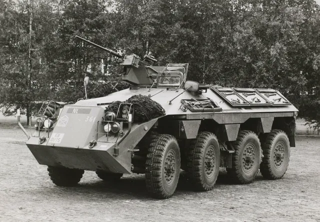 YP-408, Wheeled armored personnel carrier, Armored Vehicles - view 1