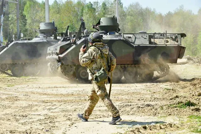 YPR-765 tracked armored vehicle in Ukrainian Army service