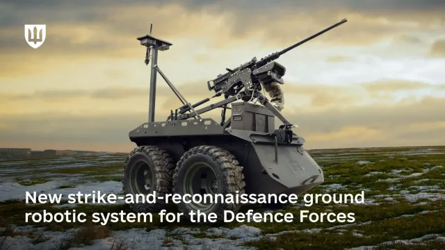 Zmiy Droid 12.7, Armored unmanned ground combat system, Support Equipment - view 3