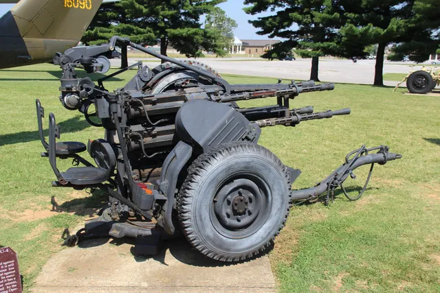 ZPU-4 anti-aircraft gun, 14.5 mm quadruple towed anti-aircraft gun, Air Defense - view 2