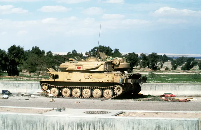 ZSU-23-4 Shilka, Tracked self-propelled anti-aircraft gun, Air Defense - view 2