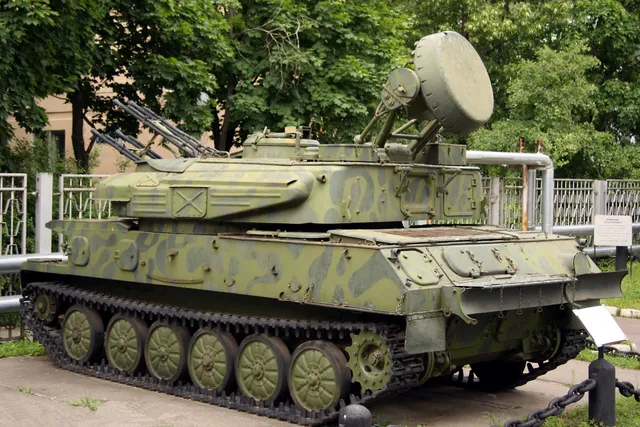 ZSU-23-4 Shilka, Tracked self-propelled anti-aircraft gun, Air Defense - view 1