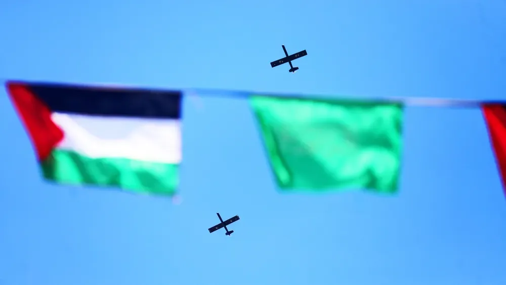 Zuwari explosive unmanned aircraft, One-way attack UAV, Aircraft & UAVs - 2023 Israel-Hamas War