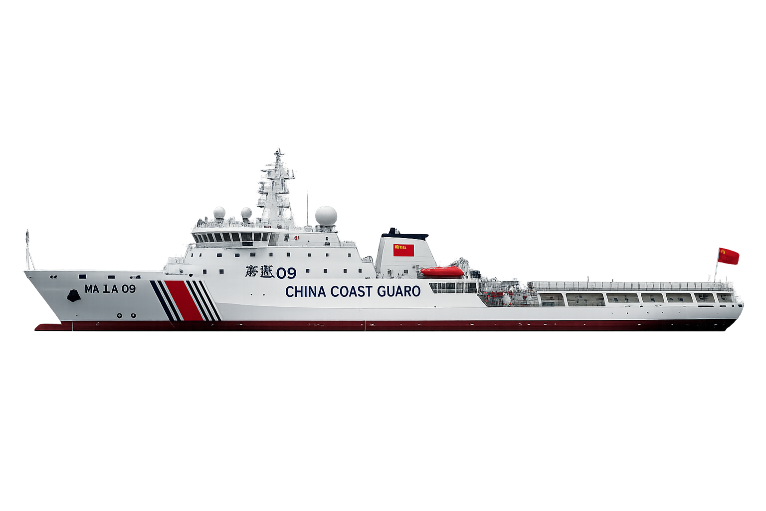 Haixun 09, Large maritime patrol vessel, Naval Systems