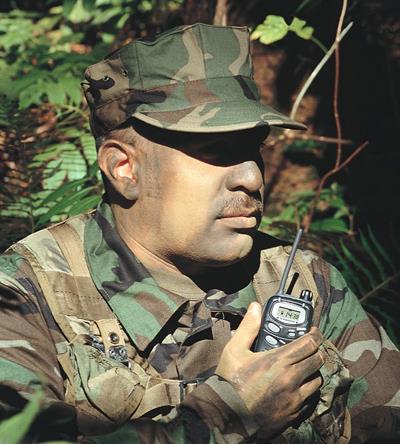 IC-4008M Infantry Squad Radio, UHF handheld infantry squad radio, Support Equipment